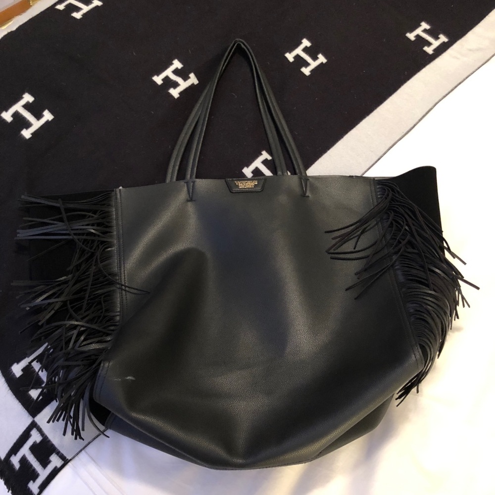 Victoria Secret fringe tote